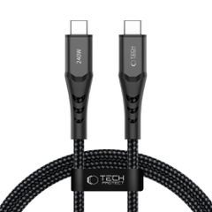 Tech-Protect Ultraboost UB11T USB-C / USB-C PD 240W / QC3.0 Cable 100 cm - Black