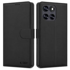 Tech-Protect Wallet Case for Motorola Moto G67 / G77 - Black