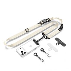 Tech-Protect C9S Rope Crossbody Phone Lanyard - Beige