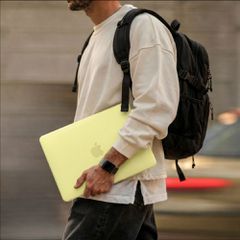 Tech-Protect Softshell case for MacBook Neo 13 2026 - matte yellow-thumb-4