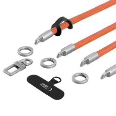 Tech-Protect C10S Rope Phone Lanyard - Orange-thumb-4