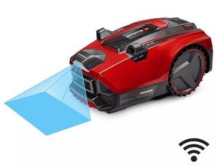 Einhell Flexo Cam Plus 600 Robotic lawn mower Battery Black, Red, Silver-thumb-1