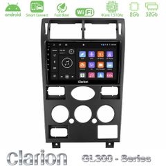 Clarion GL300 Series 4Core Android ClarionOS 2+32GB Ford Mondeo 2001-2004 Navigation Multimedia Tablet 9" Με Carplay & Android Auto