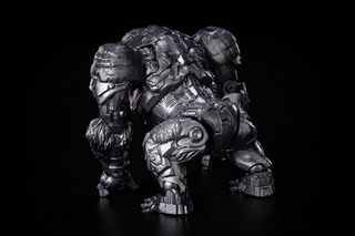 Transformers Blokees Plastic Model Kit Classic Class 04 Optimus Primal Beast-thumb-3