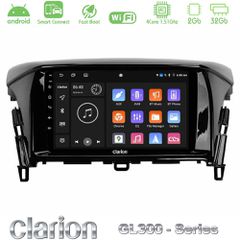 Clarion GL300 Series 4Core Android ClarionOS 2+32GB Mitsubishi Eclipse Cross Navigation Multimedia Tablet 9" Με Carplay & Android Auto
