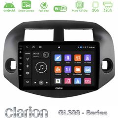 Clarion GL300 Series 4Core Android ClarionOS 2+32GB Toyota Rav4 2006-2012 Navigation Multimedia Tablet 10" Με Carplay & Android Auto