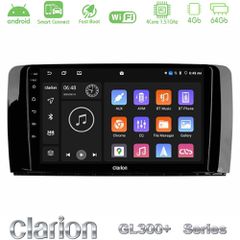 Clarion GL300+ Series 4Core Android ClarionOS 4+64GB Mercedes R Class Navigation Multimedia Tablet 9"
