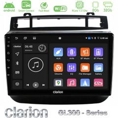 Clarion GL300 Series 4Core Android ClarionOS 2+32GB VW Touareg 2011-2018 Navigation Multimedia Tablet 9" Με Carplay & Android Auto