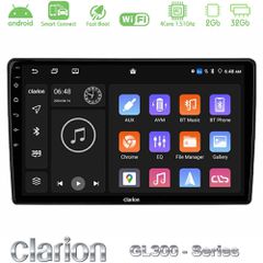 Clarion GL300 Series 4Core Android ClarionOS 2+32GB Nissan Navara 2010-2015 (High Version) Navigation Multimedia Tablet 9" Με Carplay & Android Auto