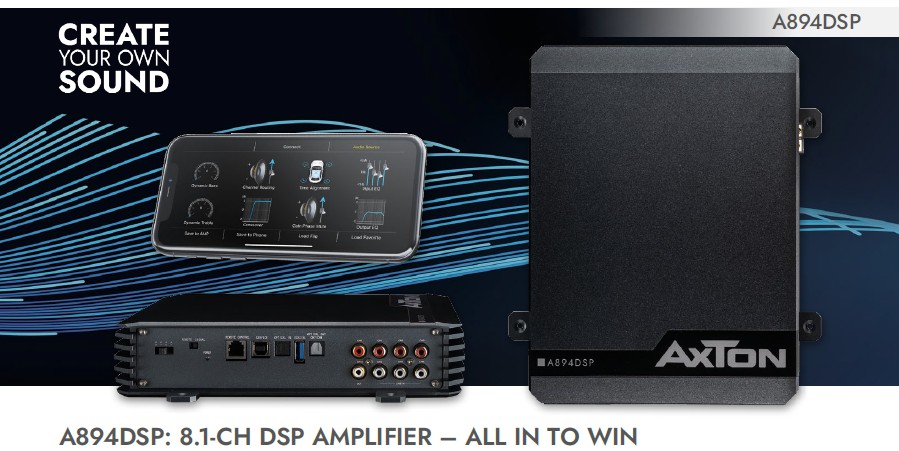 A894Dsp AXTON 8.1-channel