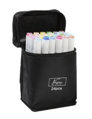 Nassau - Pastel Round Dual Markers, 24 Pcs (AR017002) / Toys