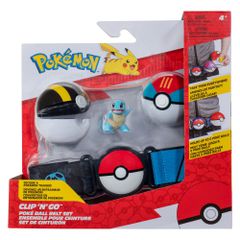 Pokemon - Clip N Go Belt Set Squirtle (PKW3648) / Toys