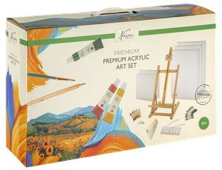Nassau - Premium Acrylic Art Set, 28pcs (AR099500) / Toys