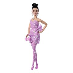 Barbie - Deluxe Style Pink Denim Flare Jeans Latina (JJN72) / Toys