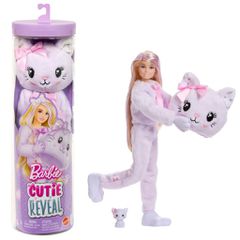 Barbie - Cutie Reveal Sweet Bows Purple Kitten (JJP64) / Toys
