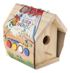 Moxy - Birdhouse wood incl. 4 paints & brush (620013) / Toys