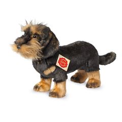 Teddy Hermann - Standing Rough-haired Dachshund 28 cm (919230)