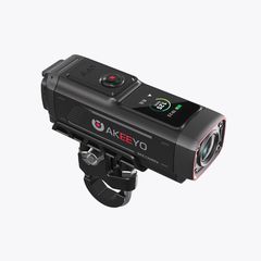 AKEEYO 730Pro 4K Handlebar Video Recorder Sports Camera for Bikes and Motorcycles - Black-thumb-2