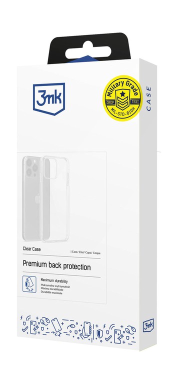 3mk Clear Case for iPhone 7 Plus / 8 Plus - transparent
