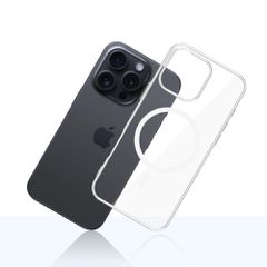 3mk Clear MagCase Case for Apple iPhone 16 Pro Max - Transparent-thumb-2