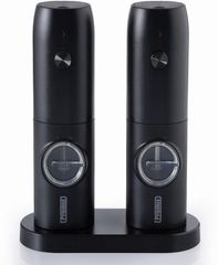 PROMIS Set of pepper and salt mills with stand MP35X2