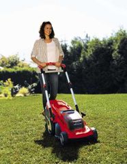 Einhell RASARRO Push lawn mower Battery Black, Red-thumb-1