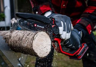 Einhell GP-PS 18/20 Li BL-Solo pruning shears Bypass Black, Red-thumb-1