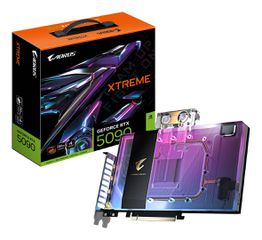 GIGABYTE AORUS GeForce RTX 5090 XTREME WATERFORCE WB 32G Graphics Card - 32GB GDDR7