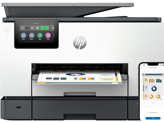 HP - OfficeJet Pro 9130b AiO Printer / Computers