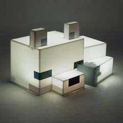 Minecraft Arctic Fox Light / Fan Shop and Merchandise