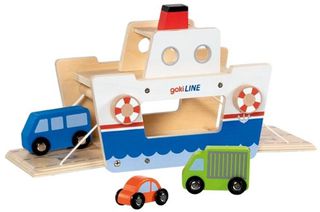 Goki - Car Ferry gokiLine (53766) / Toys
