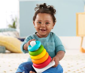 Fisher Price Infant - Rock-a-Stack (GRF09)-thumb-1
