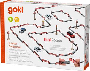 Goki - Playset Road Construction FlexiRoads (53765) / Toys