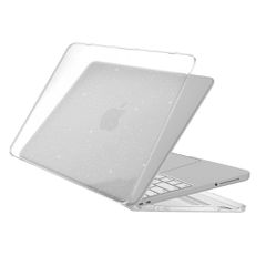 Tech-Protect SmartShell Case for MacBook Neo 13" 2026 - Clear-Glitter-thumb-2