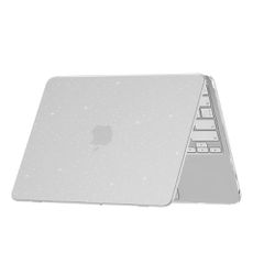 Tech-Protect SmartShell Case for MacBook Neo 13" 2026 - Clear-Glitter-thumb-3
