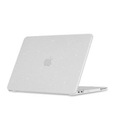 Tech-Protect SmartShell Case for MacBook Neo 13" 2026 - Clear-Glitter-thumb-1