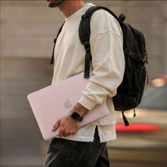 Tech-Protect Softshell Case for MacBook 13" 2026 - Matte Pink-thumb-4