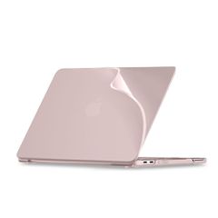 Tech-Protect Softshell Case for MacBook 13" 2026 - Matte Pink-thumb-1