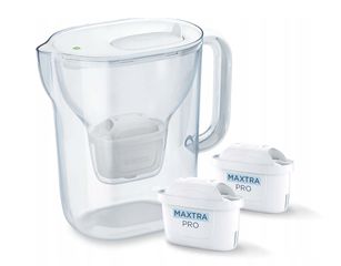 Brita Style Essential + 2 MAXTRA PRO PURE PERFORMANCE (White)