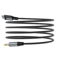 Dudao audio cable Lightning - mini jack 3.5mm 1m gray (L11PRO)-thumb-3