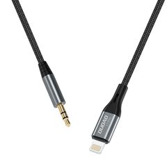 Dudao audio cable Lightning - mini jack 3.5mm 1m gray (L11PRO)-thumb-2