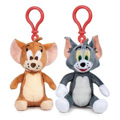Tom & Jerry assorted plush keychain 10cm