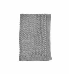 Ooh Noo - Bubbles Baby Blanket - Grey - 75x95 cm / Baby and Children