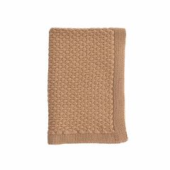 Ooh Noo - Bubbles Baby Blanket - Caramel - 75x95 cm / Baby and Children