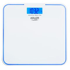 Bathroom scale ADLER AD 8183 with edge lighting White