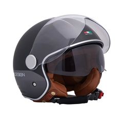Κράνος Μηχανής Jet BEON B-120 (ΕΣ/ΚΗ ΦΥΜΕ ΖΕΛ/ΝΑ) ΜΑΥΡΑ ΜΑΤ/ΚΟΚΚ-ΓΚΡΙ