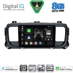 DIGITAL IQ BXK 20729_CPAA (9inc) MULTIMEDIA TABLET for CITROEN JUMPY-SPACETOURER – PEUGEOT EXPERT-TRAVELLER - TOYOTA PROACE mod.2016-2026