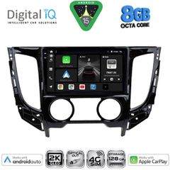DIGITAL IQ BXK 20437_CPAA A/C (9inc) MULTIMEDIA TABLET for MITSUBISHI L200 mod. 2015-2019 with A/C