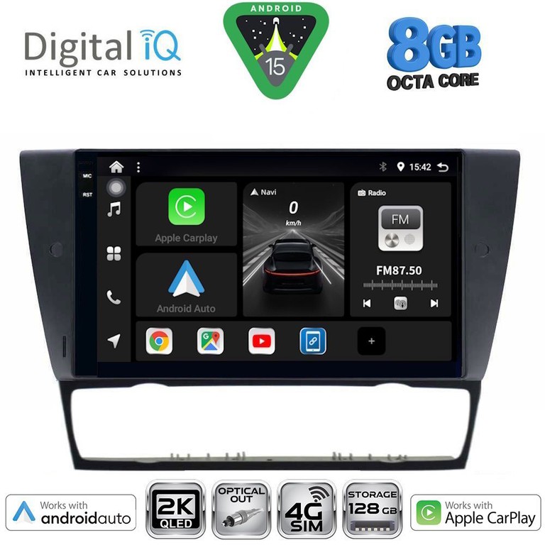 DIGITAL IQ BXK 20043_CPAA (9inc) MULTIMEDIA TABLET for BMW E90-E91-E92-E93 mod. 2005-2012