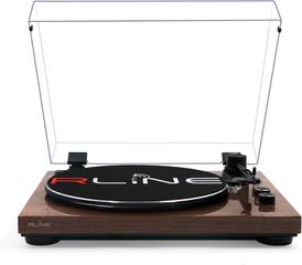 Rline RLTN11-GW Πικάπ Belt Drive με Bluetooth και Προενίσχυση Gloss Walnut